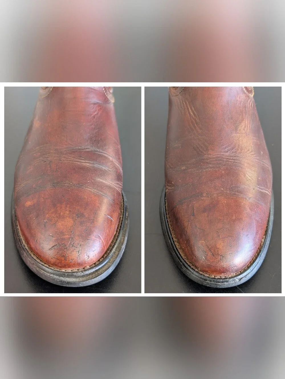Ariat | Brown Leather Cowboy Boots, Mens Size  9 D (FLAWS) - Picture 16 of 16